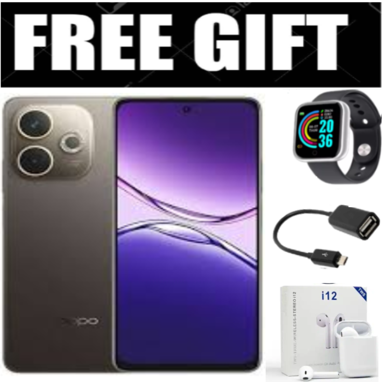 NEW ARRIVALS!! BRAND NEW!! Oppo A5 Pro 6.67 Inches, 256GB+8GB RAM, 50 MP Camera, 5800mAh Battery, 90Hz (Dual SIM)-Smartphones+FREE GIFTS