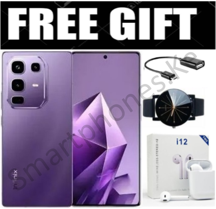 NEW ARRIVAL!! Infinix Note 50 Pro 4 UP TO 16GB(8+8GB) RAM, 256GB ROM, 50MP, 5200MAh Battery +FREE OTG, Web Watch, i12