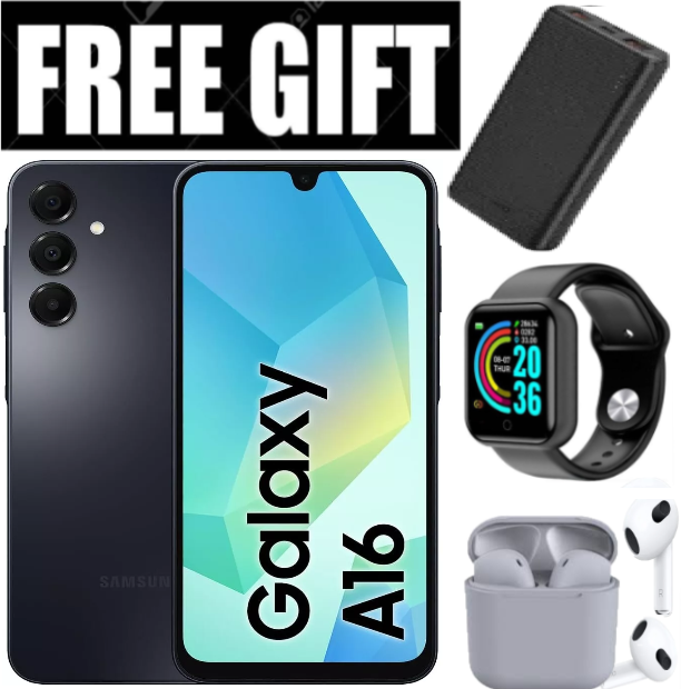 LIMITED TIME DEALS!!! BRAND NEW Galaxy A16, 6GB+ 128GB ROM 6.7" HD,AMOLED Display 50MP Triple Camera  Mediatek Helio G99 5000mAh 25W Type-C Charge Smart Phones phone+FREE GIFTS