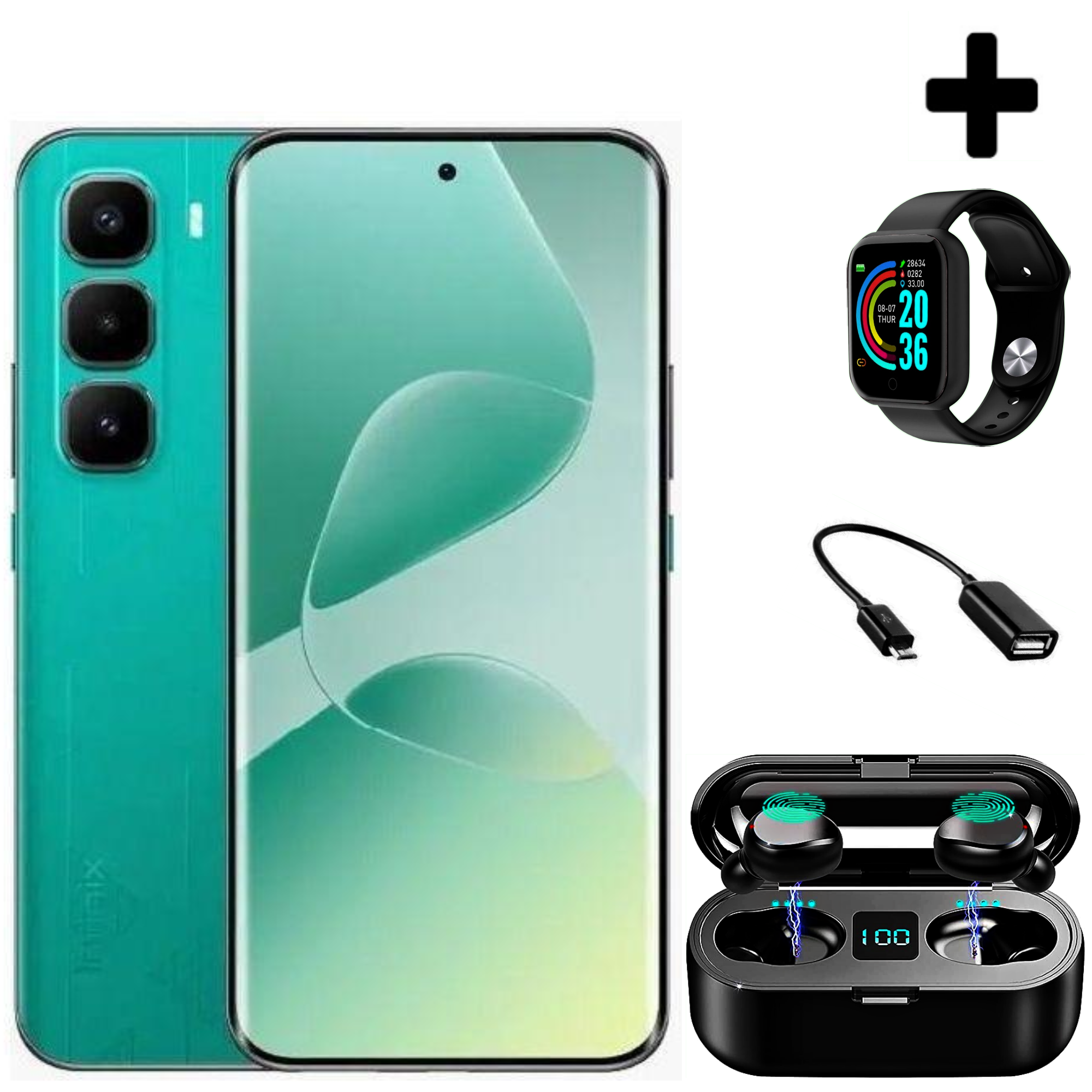 [NEW ARRIVALS] Infinix HOT 60 PRO PLUS 6.78" AMOLED Curved Screen, Upto 16(8+8)GB RAM+256GB ROM, 5160 mAh Battery, 50MP&13MPCamera, Optical Fingerprint -Smartphones+FREEBIES