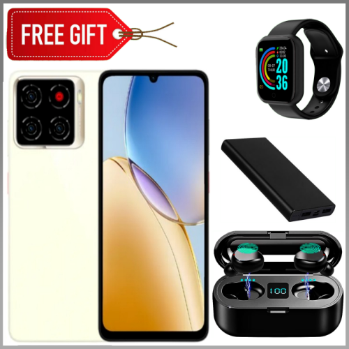 NEW ARRIVAL DEALS!!! ZTE A56 6.75" IPS LCD Display, 12GB RAM+128GB ROM, 5000mAh Battery, Android 15, 13MP+8MP Camera, Side Fingerprint+Face Unlock - Smartphones+FREE GIFTS