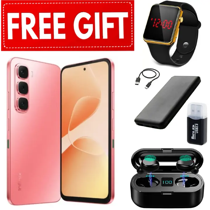 NEW ARRIVAL DEALS!!! Infinix Hot 60i 128GB+12(6+6)GB 6.7" 120Hz Screen 4G Phone Dual SIM 5160mAh Battery 45W Charging 50MP Camera Fingerprint Lock Android 15 G81 Smart AI smart Phones+FREEBIES