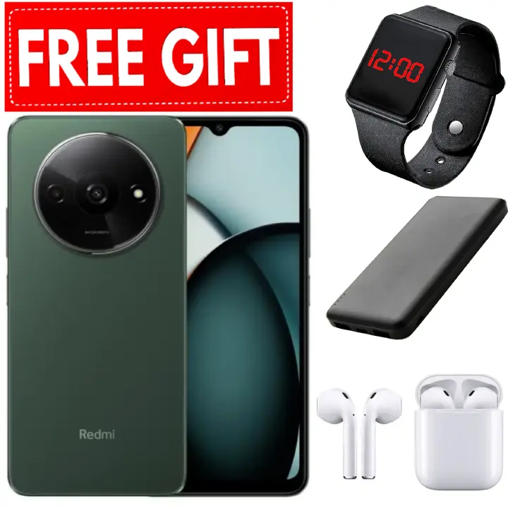 DISCOUNTED OFFER!!! XIAOMI Redmi A3X 6.71" 64GB+3GB RAM 4G Network 5000mAh Battery 8MP AI Camera 10W Fast Charging Fingerprint Sensor Android 14 Smart Phones+FREE GIFTS