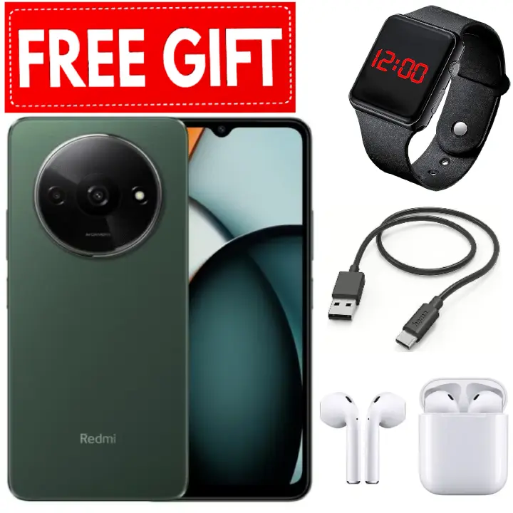 DISCOUNTED OFFER!!!! XIAOMI Redmi A3X 6.71" 64GB+3GB RAM 4G Network 5000mAh Battery 8MP AI Camera 10W Fast Charging Fingerprint Sensor Android 14 Smart Phones+FREE GIFTS