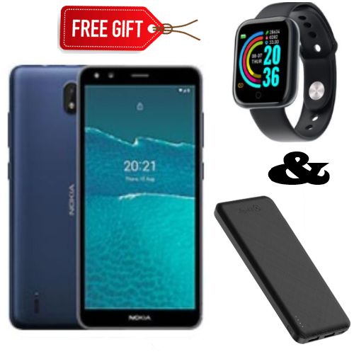 C1 2nd Edition ,5.45" - 16GB + 1GB (Dual Sim) 2500 MAh, 5MP, Blue