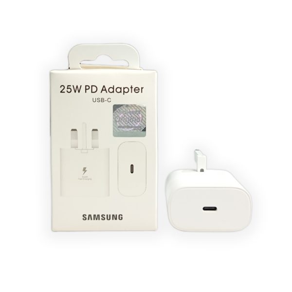 DISCOUNTED DEALS!! SAMSUNG 25W PD Adapter - Fast Charging, Lightweight, Portable, Wide Compatibility [Samsung, iPhone] - Chargers & Adapters