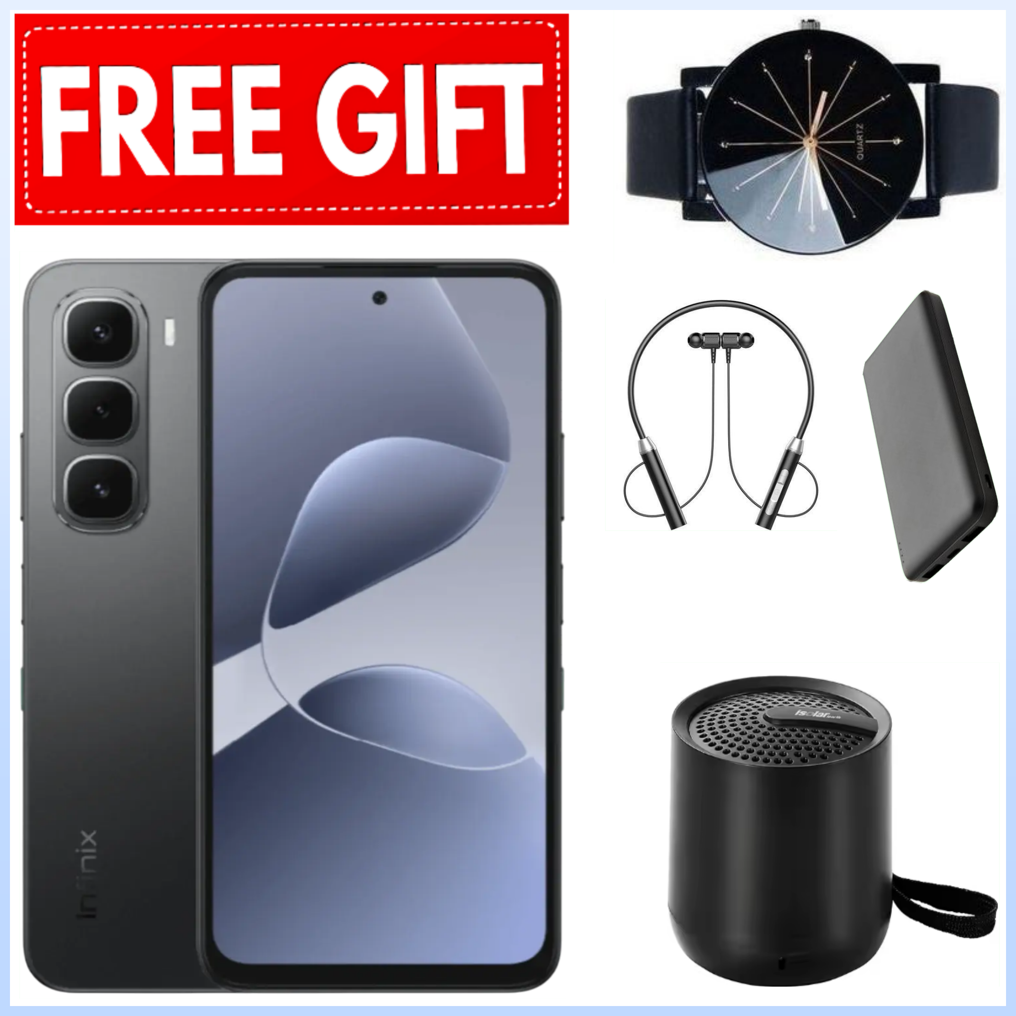 NEW ARRIVAL DEALS!!! Infinix Hot 60i 128GB+12(6+6)GB 6.7" 120Hz Screen 4G Phone Dual SIM 5160mAh Battery 45W Charging 50MP Camera Fingerprint Lock Android 15 G81 Smart AI smart Phones+FREEBIES