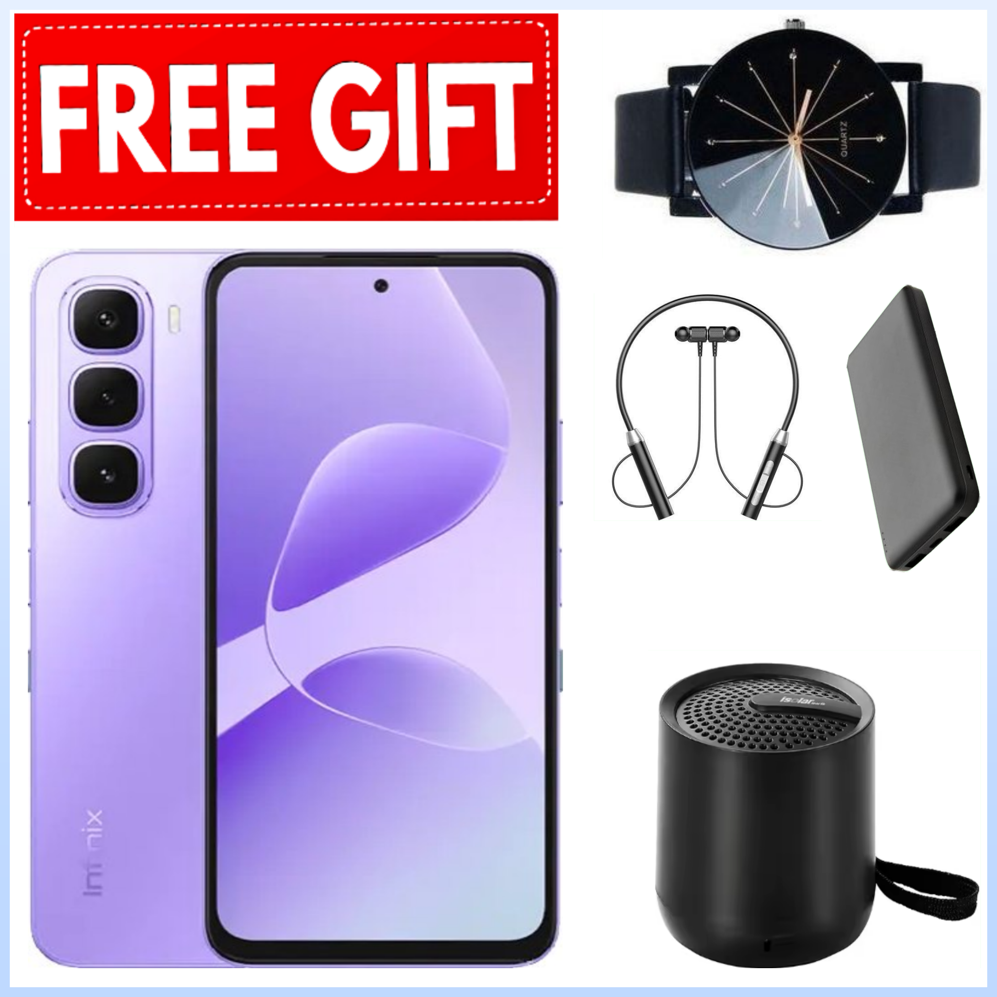 NEW ARRIVAL DEALS!!! Infinix Hot 60i 128GB+12(6+6)GB 6.7" 120Hz Screen 4G Phone Dual SIM 5160mAh Battery 45W Charging 50MP Camera Fingerprint Lock Android 15 G81 Smart AI smart Phones+FREEBIES
