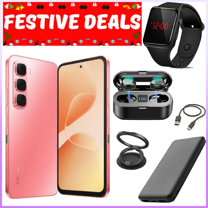 FESTIVE SALE DEALS!!! Infinix Hot 60i 128GB/256gb+12(6+6)GB/16(8+8)GB 6.7" 120Hz Screen 4G Phone Dual SIM 5160mAh Battery 45W Charging 50MP Camera Fingerprint Lock Android 15 smart Phones+FREEBIES