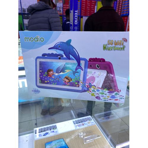 Make learning and playtime exciting with the Modio M51 Kids Tablet, built specially for children. With 4GB RAM, 128GB storage, and a 7-inch HD display, this tablet provides smooth performance for apps
