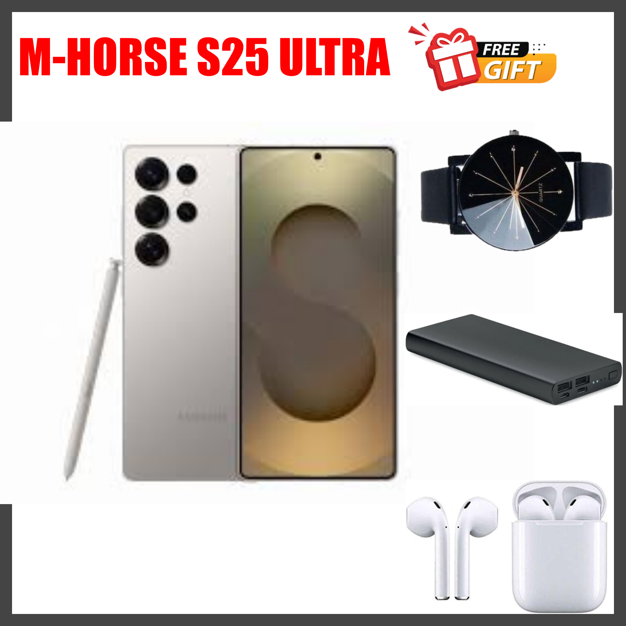 HOT DEALS!!!M-HORSE S25 Ultra 6.6'' HD + incell 4GB RAM + 64GB ROM 5MP Front camera +8MP Rear camera 5000mAh battery capacity with stylus pen side fingerprint UNLOCK Android 14 phone smartphone