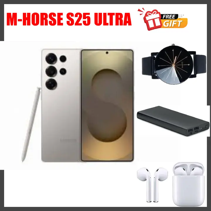 HOT DEALS!!!M-HORSE S25 Ultra 6.6'' HD + incell 4GB RAM + 64GB ROM 5MP Front camera +8MP Rear camera 5000mAh battery capacity with stylus pen side fingerprint UNLOCK Android 14 phone smartphone