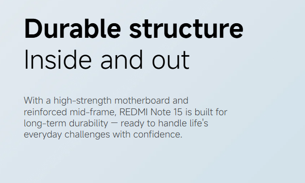 NEW ARRIVAL DEALS!! Redmi Note 15 4G - 256GB ROM+8GB RAM 120Hz 6.77" AMOLED Display 6000mAh Battery 108MP Rear & 20MP Selfie Camera Android 15 33W Fast Charging On-screen Fingerprint Sensor