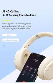 AMAZING OFFER!!Amaya AEB-H360D Active Noise Cancellation (ANC) Over-Ear Wireless Bluetooth Headphones