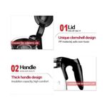 AMAZING DEALS!!High quality Heat resistant borosilicate kitchen glass tea pot with sieve