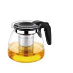 AMAZING DEALS!!High quality Heat resistant borosilicate kitchen glass tea pot with sieve