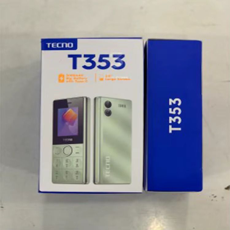 SPECIAL OFFER!! TECNO T353: 4MB RAM+4MB Storage Upto 32GB ,1.7" Display, Dual SIM, 0.8MP Camera, 3000mAh Battery, Flashlight, FM Radio,200 SMS Memory & 2000 Phonebook Entries, Facebook - Kabambe Phone