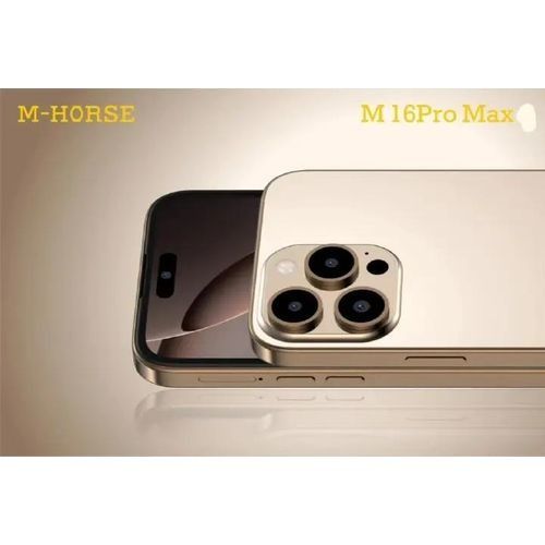 FLASH SALE!! M HORSE M16: 6.6" HD+ Punch-Hole Display, 4GB RAM+64GB Storage, 5000mAh Battery, Dual SIM, 4G, 8MP Rear & 5MP Selfie Camera, Android 14, Face & Fingerprint Unlock - Smartphone