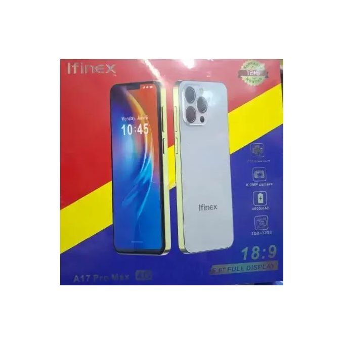 FLASH SALE DEALS!! IFINEX A17 PRO MAX 4G: | 6.6" Display | 3GB RAM+32GB ROM | 4500mAh Battery | Dual SIM | 8MP Rear & 5MP Selfie Camera | Android 14 | Type-C | MTK Quad-Core | - Smartphones