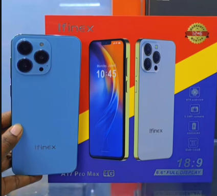 FLASH SALE DEALS!! IFINEX A17 PRO MAX 4G: | 6.6" Display | 3GB RAM+32GB ROM | 4500mAh Battery | Dual SIM | 8MP Rear & 5MP Selfie Camera | Android 14 | Type-C | MTK Quad-Core | - Smartphones