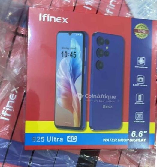 DISCOUNT DEALS!! IFINEX S25 ULTRA 4G: | 6.6" Display | 3GB RAM+32GB ROM | 4500mAh Battery | Dual SIM | 8MP Rear & 5MP Selfie Camera | Android 14 | Type-C | MTK Quad-Core | - Smartphones