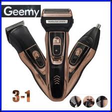 AMAZING OFFERS!!!Geemy (GM-8038) 3in 1 Rechargeable Shaver And Trimmer Set