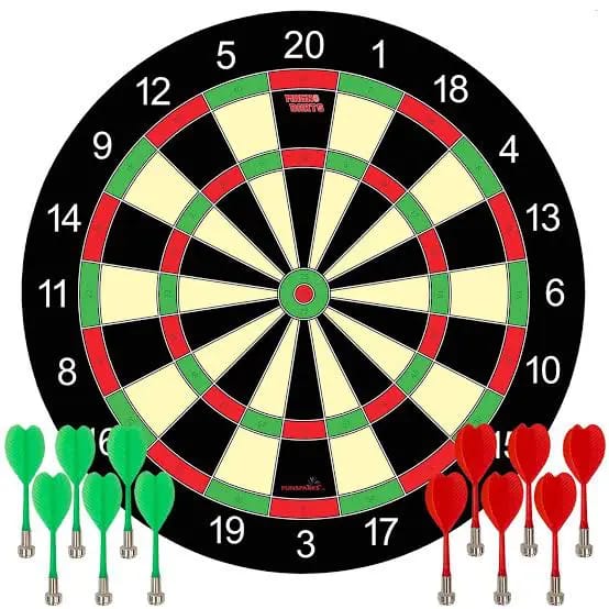 Magnetic Dart Board Indoor Outdoor Game Dartboard Set Darts