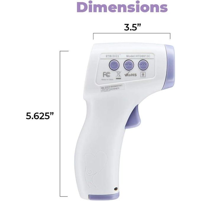 Non-Contact Infrared Forehead Thermometer, Medical Infrared forehead thermometer thermogun