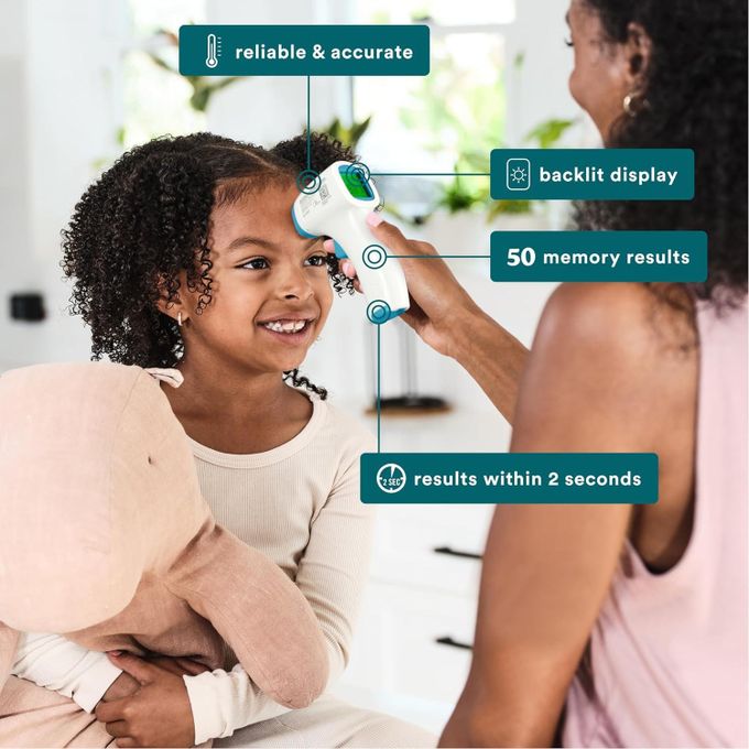 Non-Contact Infrared Forehead Thermometer, Medical Infrared forehead thermometer thermogun