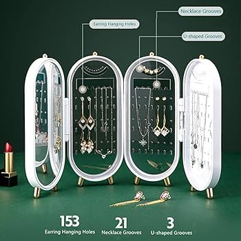 Foldable Exquisite Jewelery Box Organizer