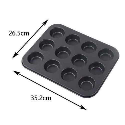 6 / 12holes non stick muffin/MU cupcake tray