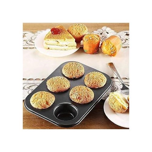 6 / 12holes non stick muffin/MU cupcake tray