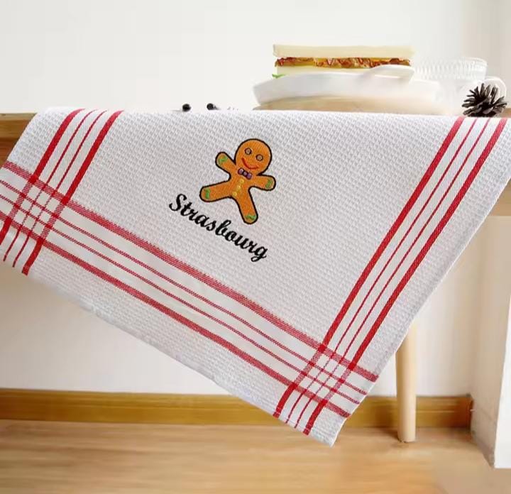 6pcs Microfiber Towel Absorbent Kitchen Cleaning Cloth
