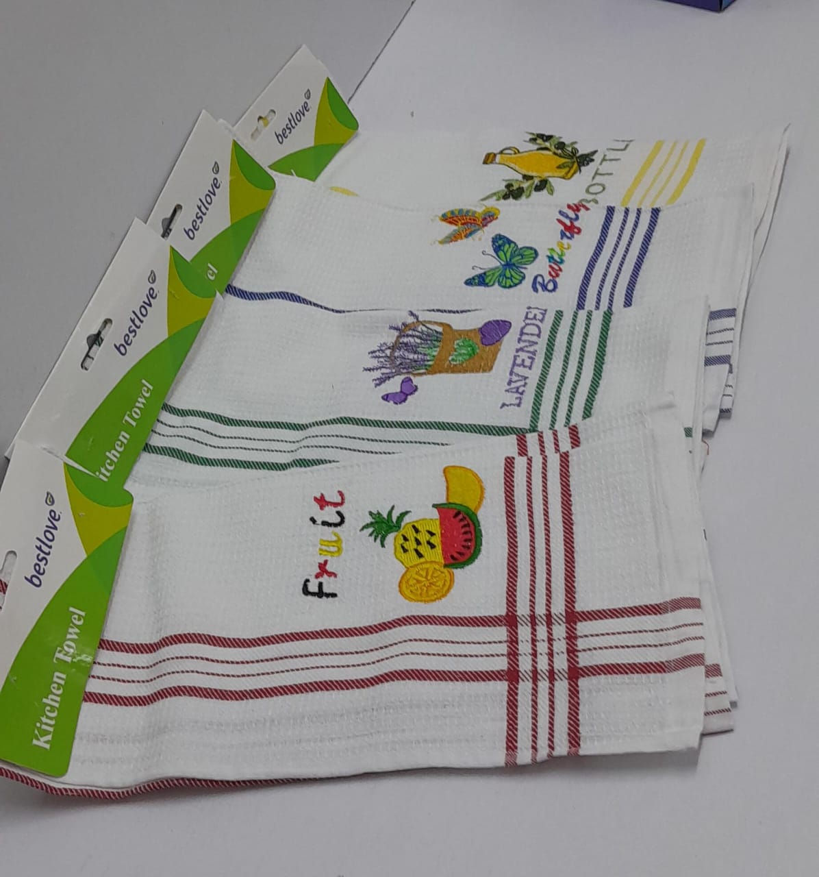 6pcs Microfiber Towel Absorbent Kitchen Cleaning Cloth
