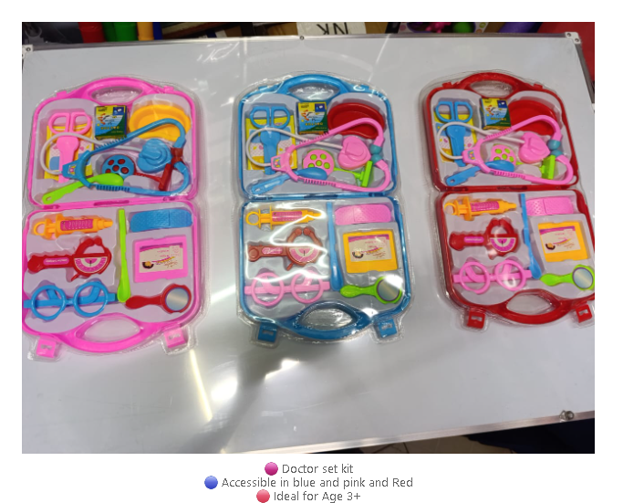 Baby Girl Doctor Pretend Play Set Toy