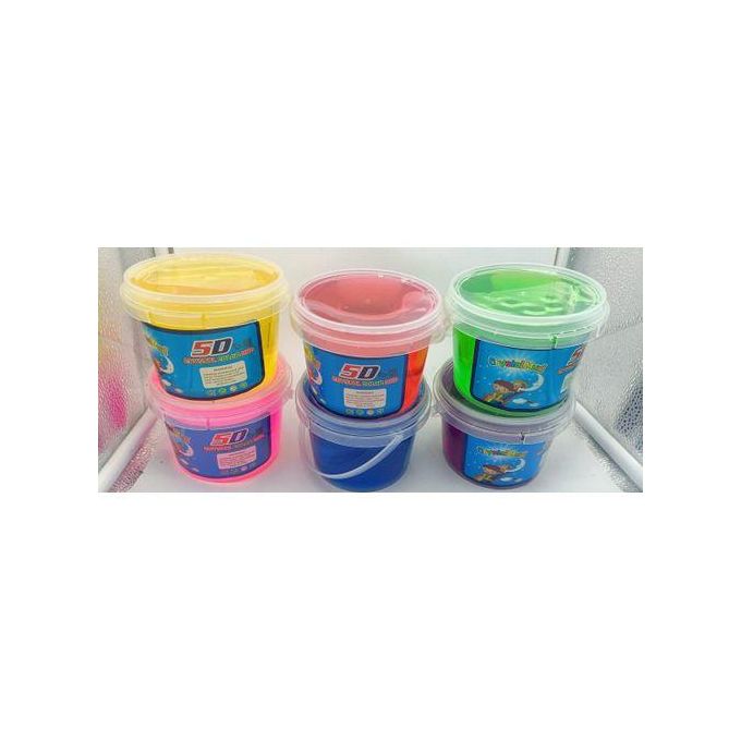 Crystal Complex 5D crystal slime mud Crystal Slime for Clay Frog Jelly Crazy Toy Slime Toys