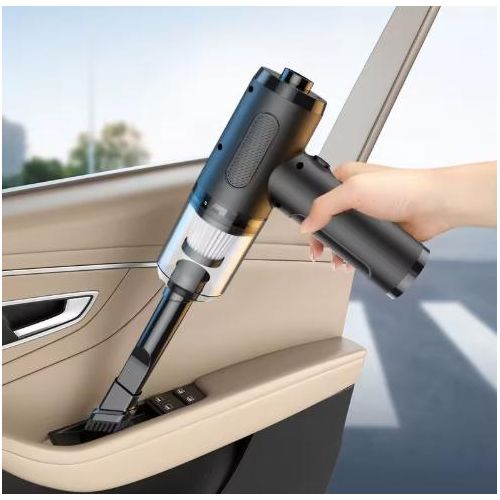 Rechargeable 2-in-1 Car Vacuum Cleaner with LED Light (3800Pa Suction)