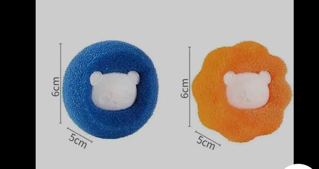 Pet Hair Removal Cleaning Ball,Clothes Anti-Winding Adsorption Reusable Hair Remover Washing Machine Hair Catcher Laundry Ball, Dryer Ball For Clothing Dog Cat Pet Hair Remover-10pcs