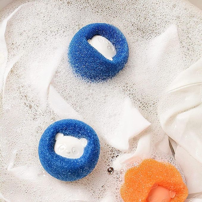 Pet Hair Removal Cleaning Ball,Clothes Anti-Winding Adsorption Reusable Hair Remover Washing Machine Hair Catcher Laundry Ball, Dryer Ball For Clothing Dog Cat Pet Hair Remover-10pcs