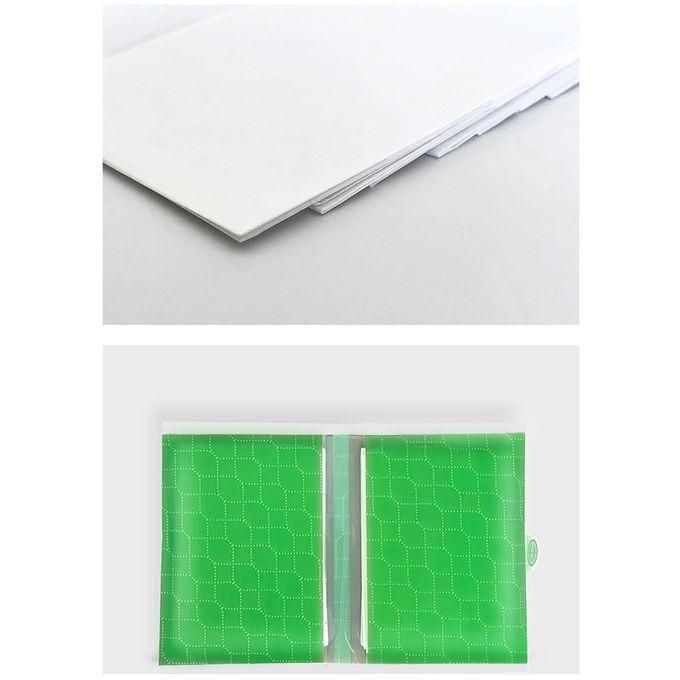 10pcs Simple White Paper Cover, Portable Disposable Toilet Seat Cover For Home