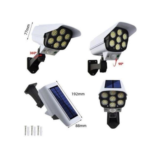 Solar Lamps Motion Sensor Solar Light Dummy CCTV CAMERA