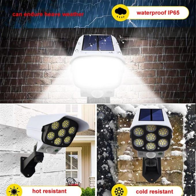 Solar Lamps Motion Sensor Solar Light Dummy CCTV CAMERA