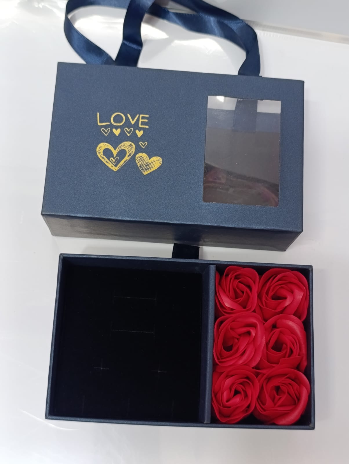 Valentine's Day Rose Gift Box Jewelry Box Gift Set