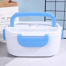 Electric Portable Heat Lunch Box Food Warmer With Partition/