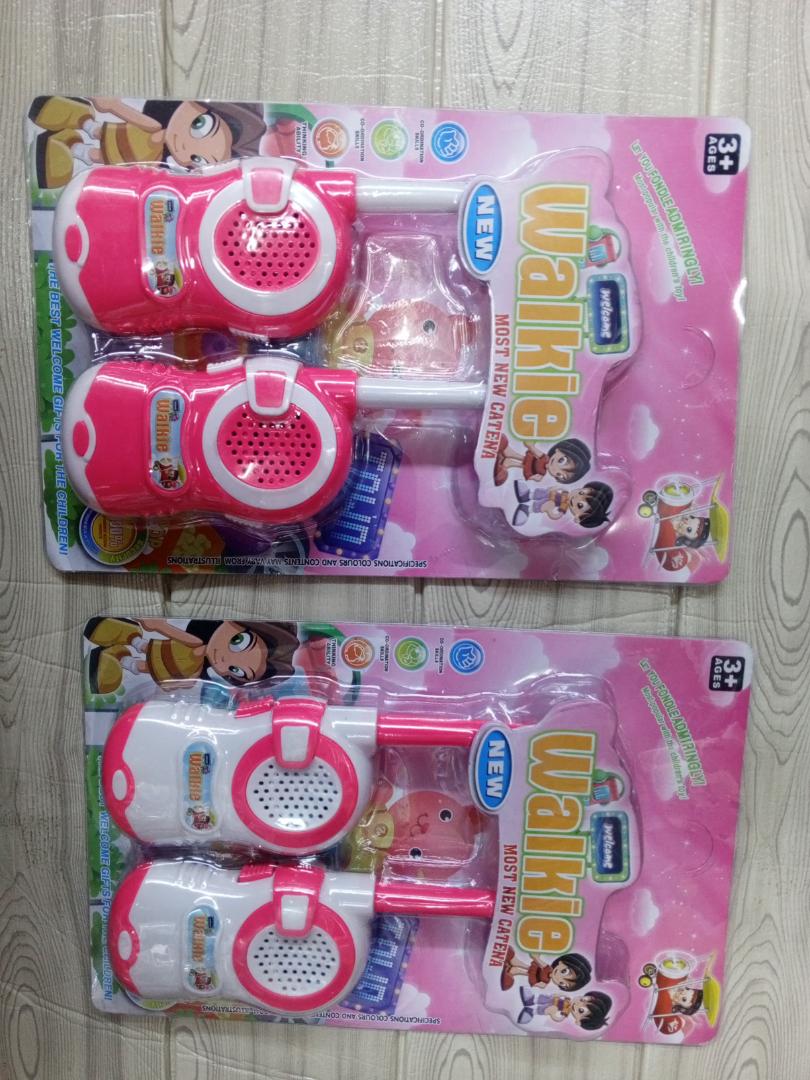 🪄 *Walkie talkies*
Stay connected on every adventure with our long-range battery-operated walkie talkie toys, designed for endless fun and exploration
-