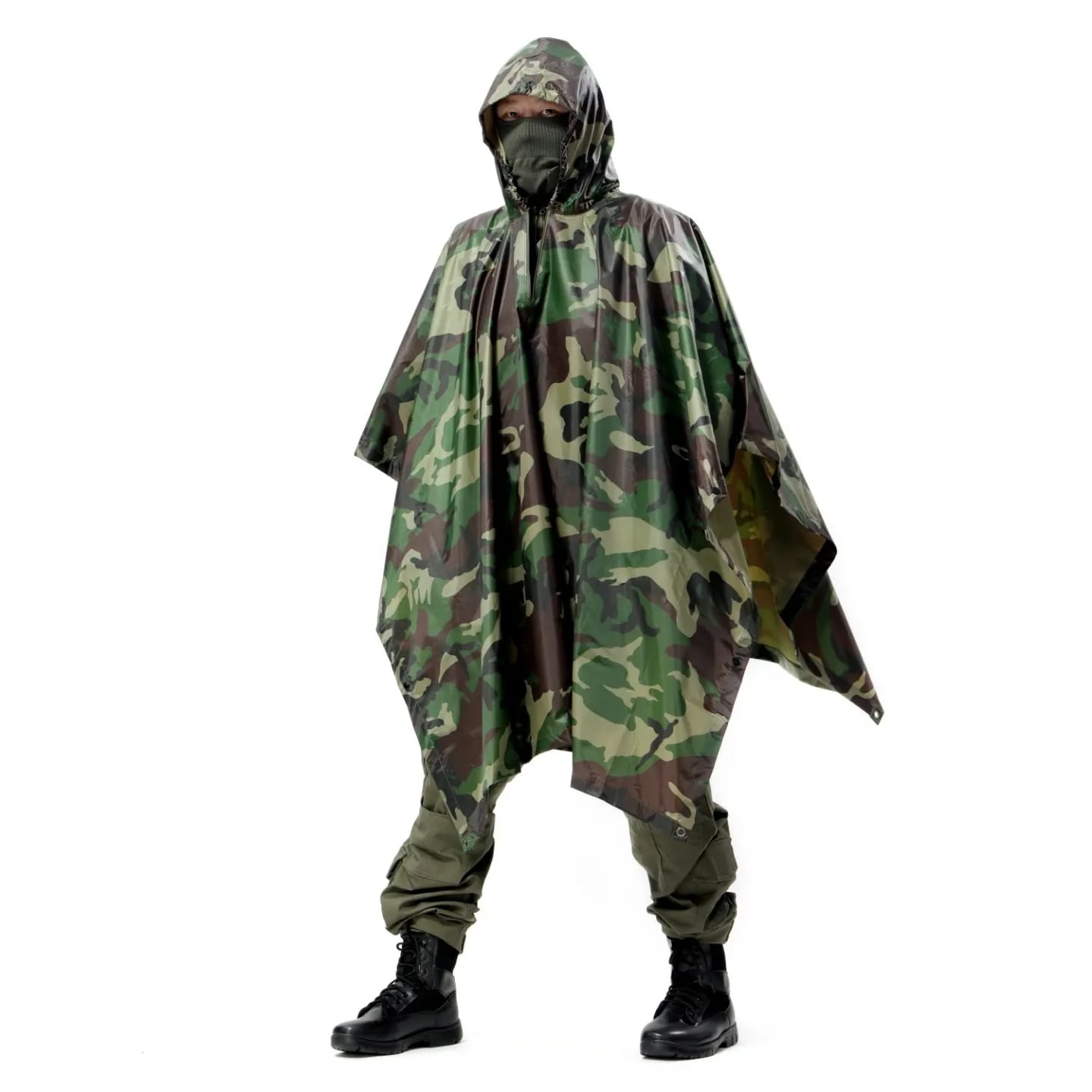Rain Ponchos Raincoats for Adults Women, Reusable Rain Jacket Coats with Hood for Family