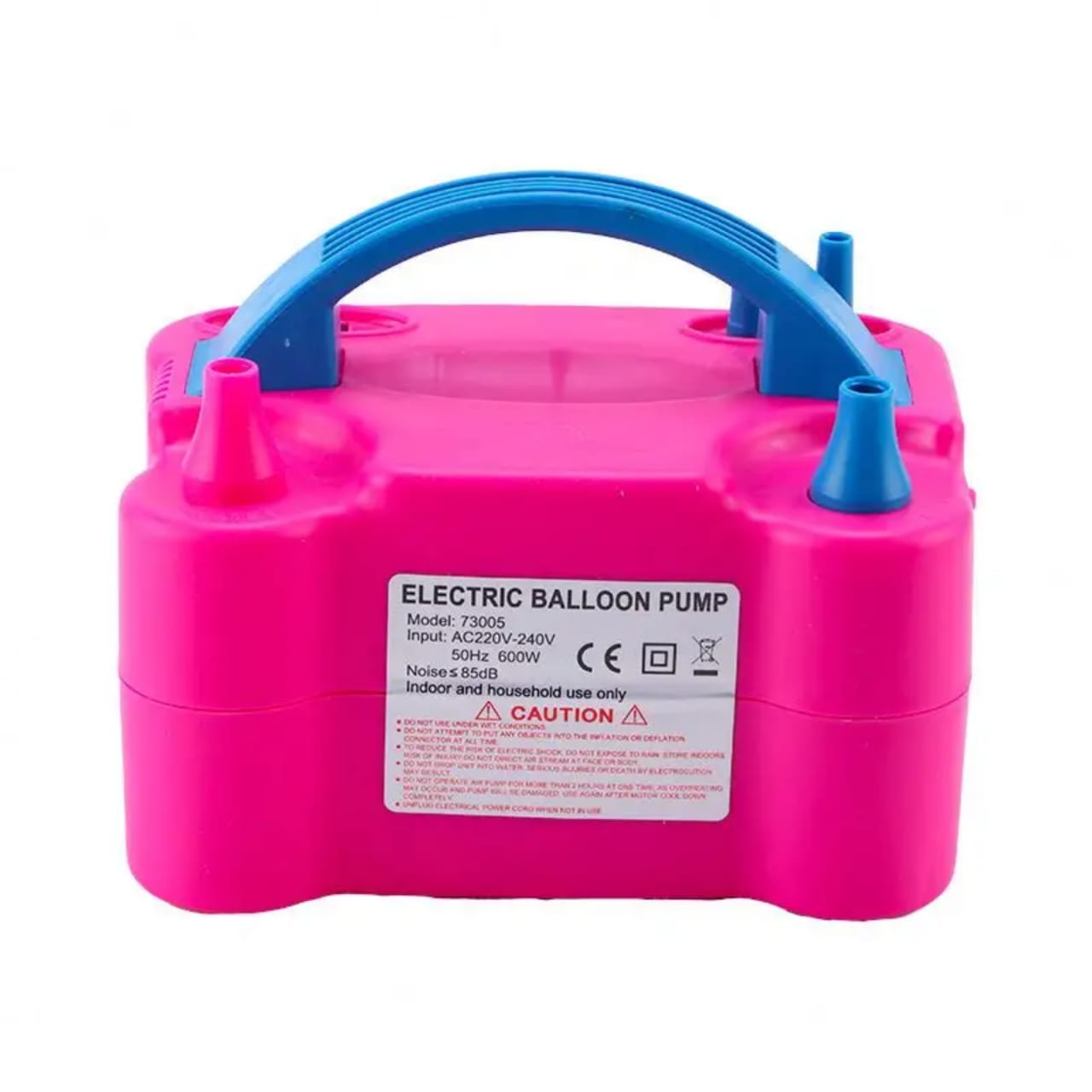 Electric Balloon Pump Air Blower Ballons Party Decoration Pump For BalloonsThe pump has a long lifespan The pump is portable & lightweight and so is perfect for transporting to campsites, festivals