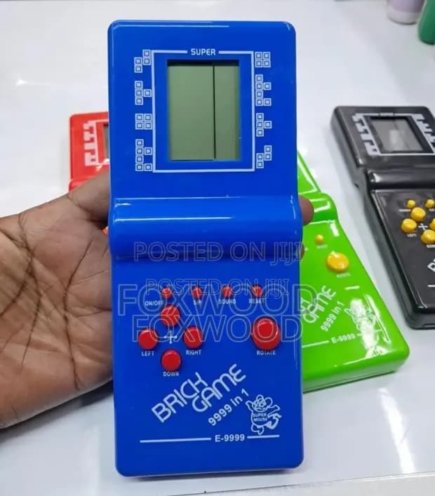 Brick Game Console RETRO LCD BRICK GAME VINTAGE TETRIS SNAKE 99 IN 1 HANDHELD