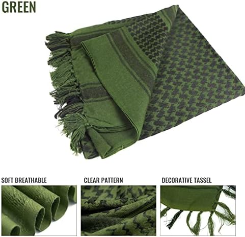 Arafat scarf unisex Lightweight Square Outdoor Shawl Arab Tactical Desert For Hiking Camping