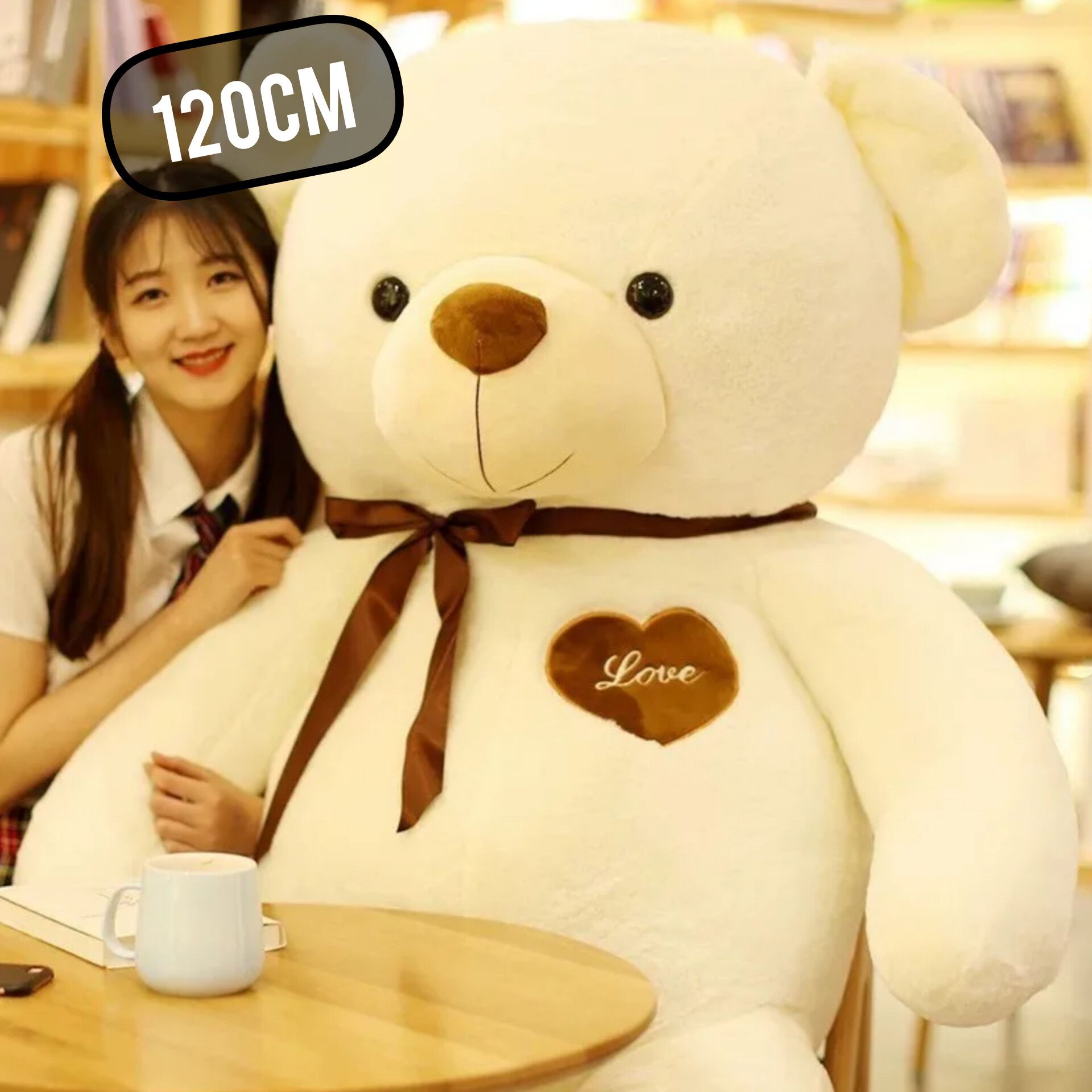Enormous Giant Teddy Bear Humongous Soft Fur Teddy Bears size 120cm